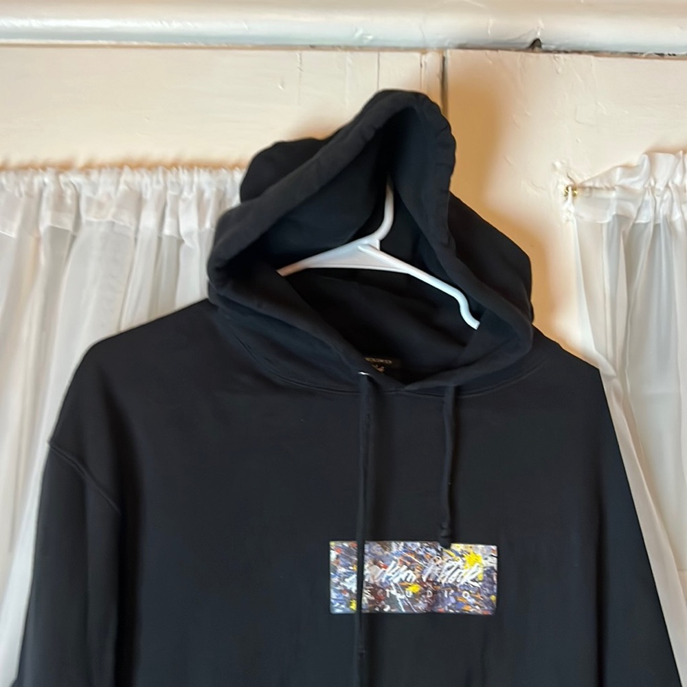 Medicom Sync X Jackson Pollock Studio Logo Pullover Hooded Sweatshirt Men’s XL